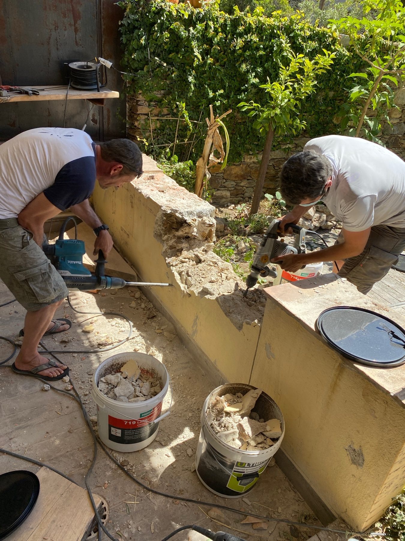 Travaux de rénovation du Lavoir Saint Clair, photo 7