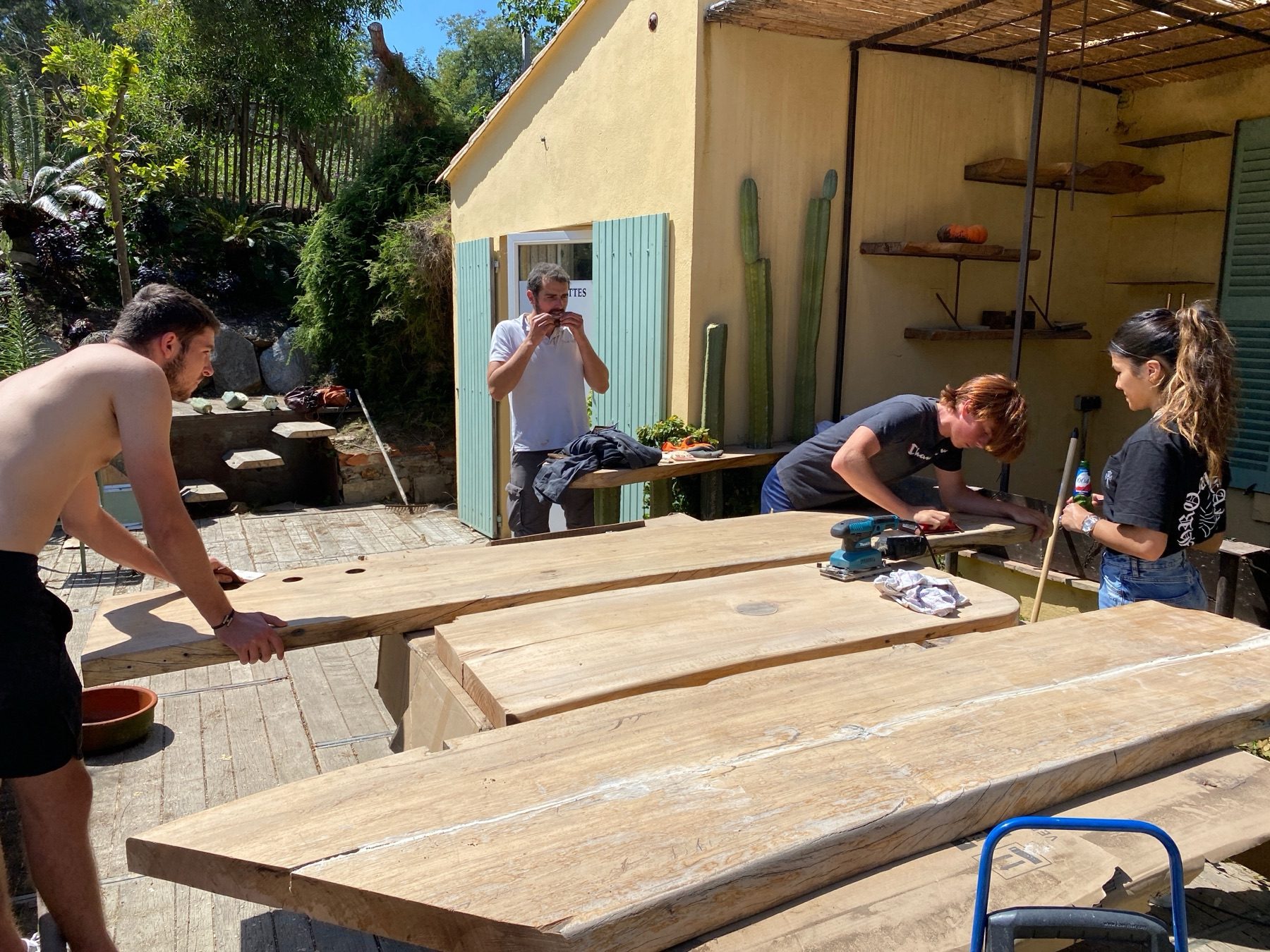 Travaux de rénovation du Lavoir Saint Clair, photo 9