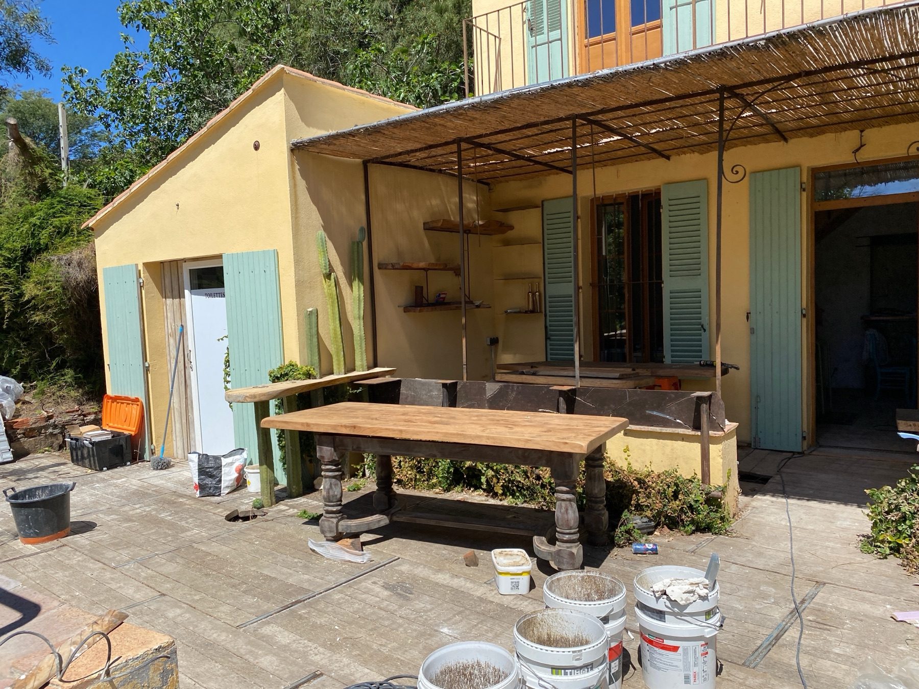 Travaux de rénovation du Lavoir Saint Clair, photo 22
