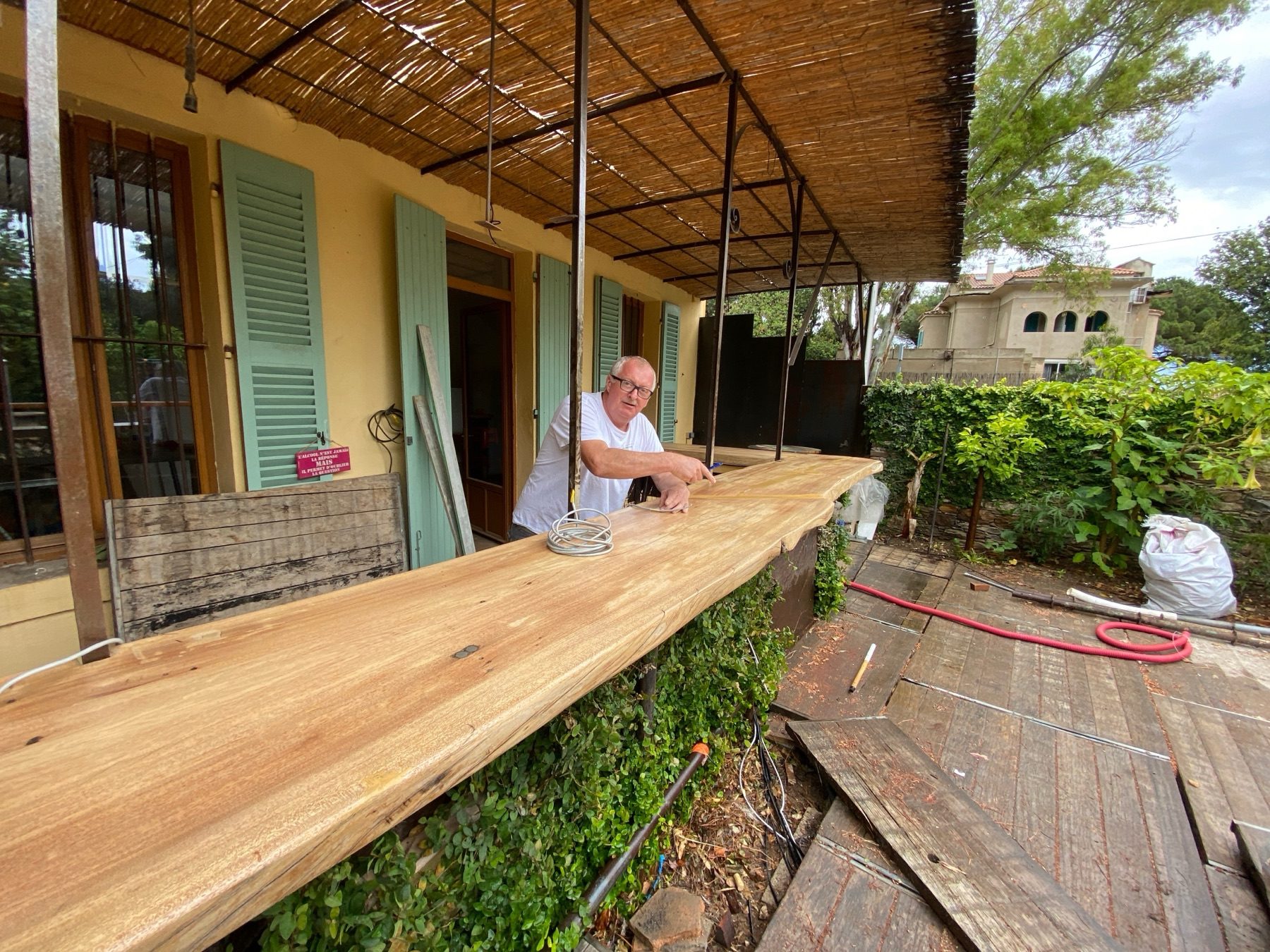 Travaux de rénovation du Lavoir Saint Clair, photo 49